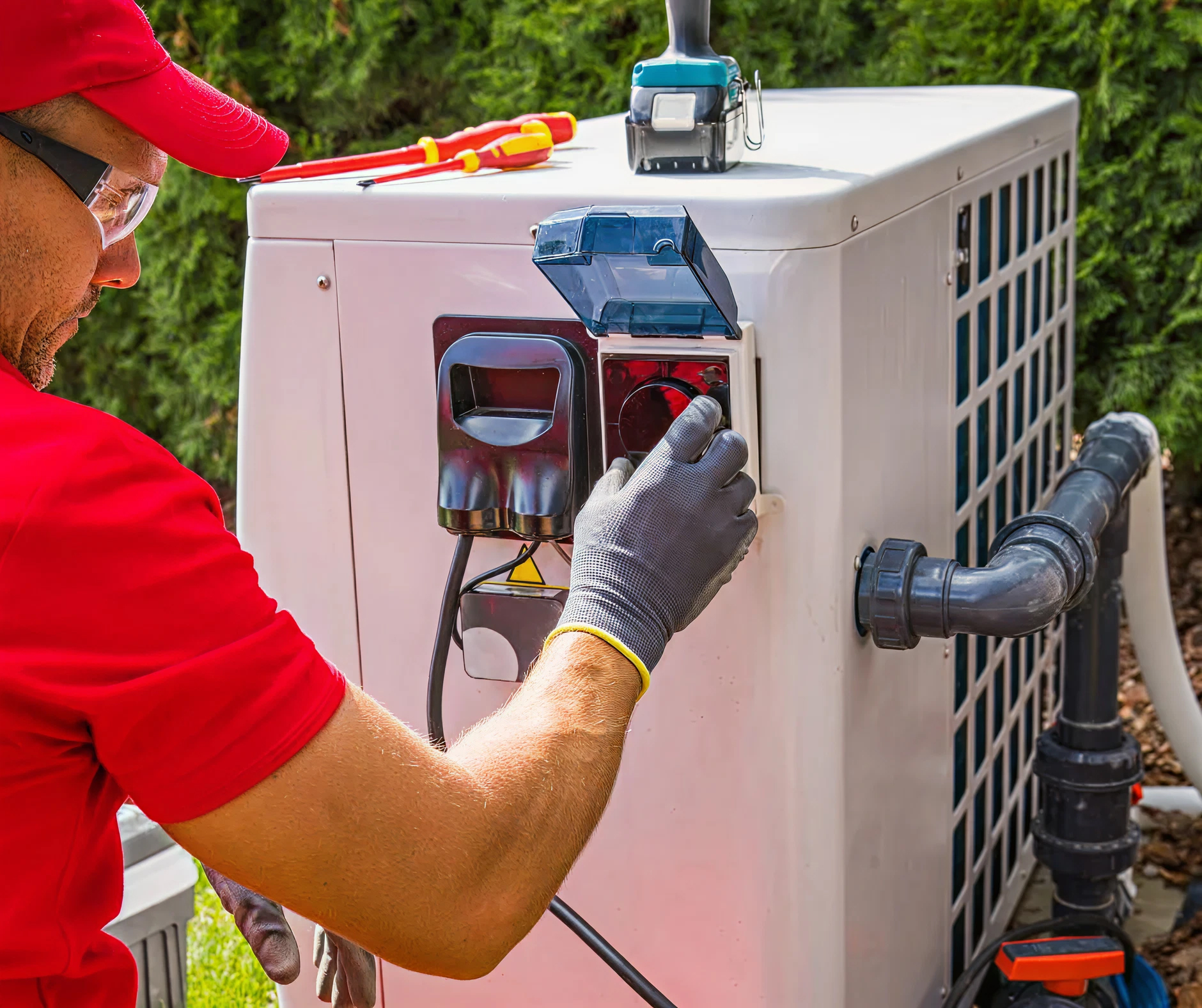 R&T Yoder HVAC technician