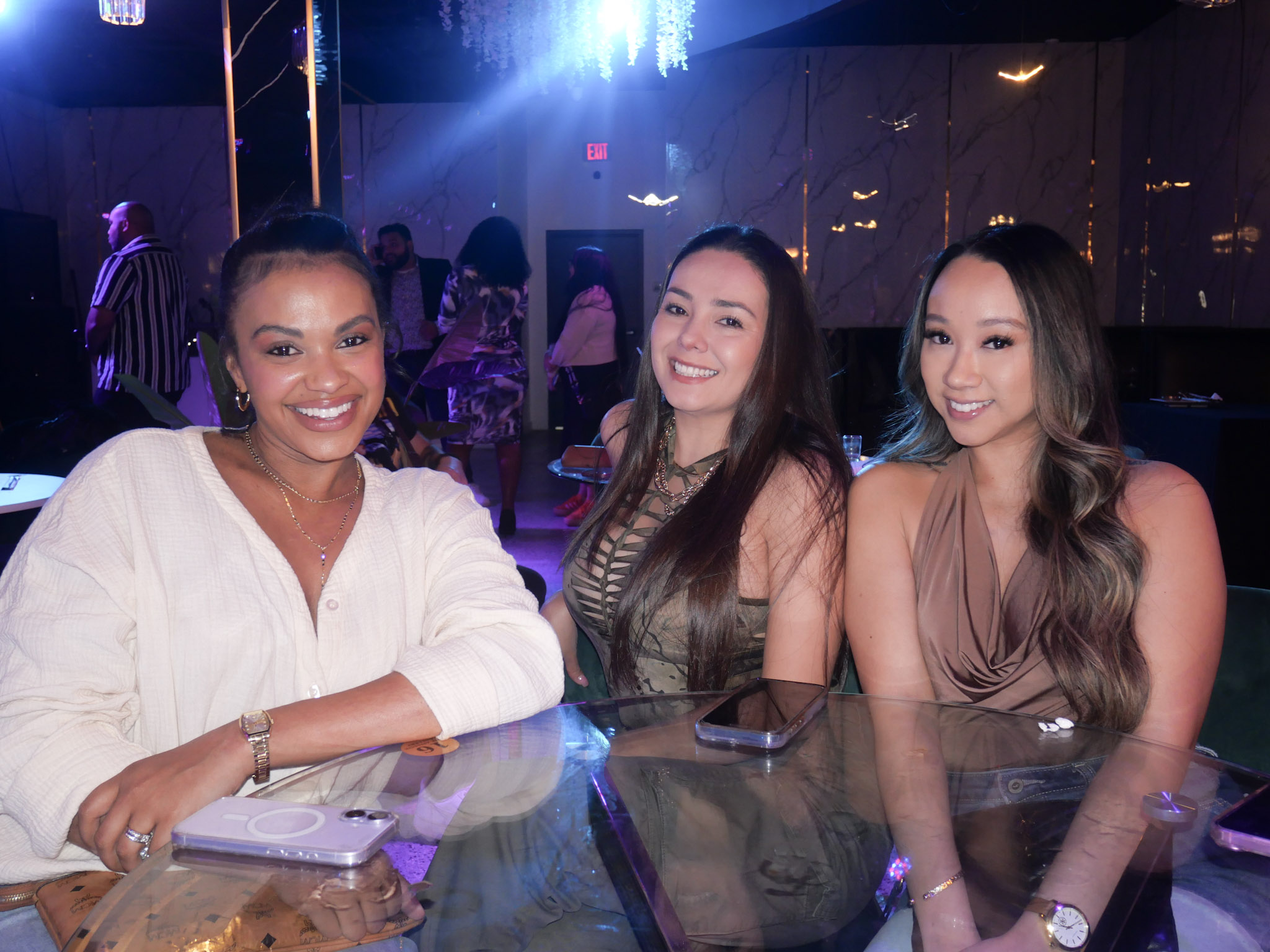 Guests socializing at The Amador Gallery in Kissimmee, Florida