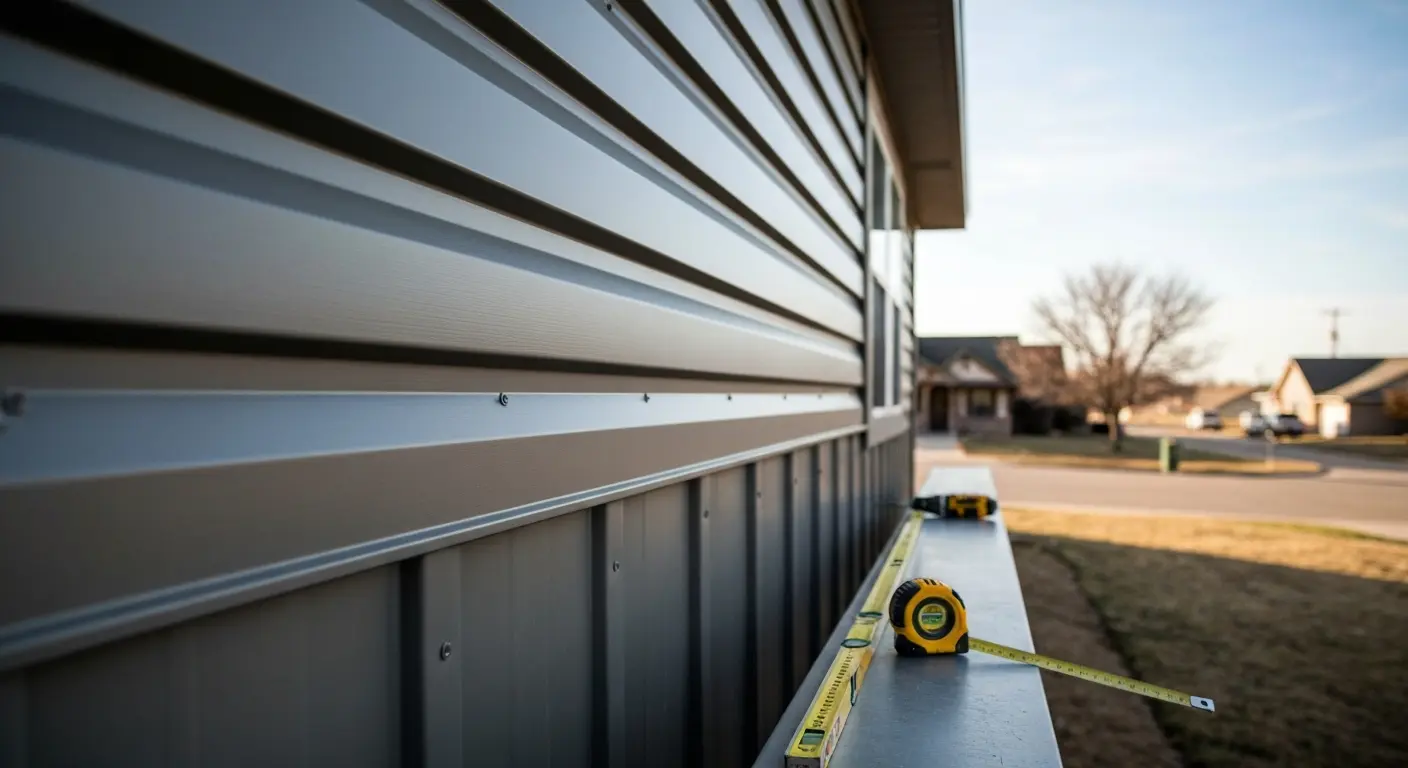 Metal and composite siding options