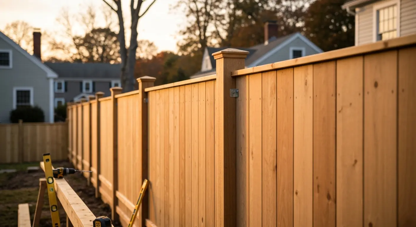 Fence installation project