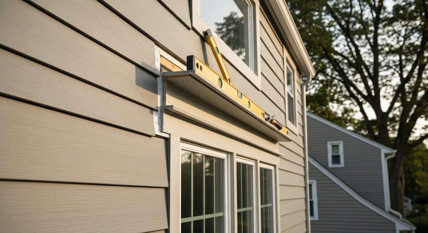 Fiber cement siding installation