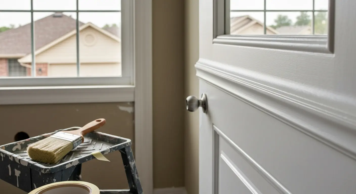 Trim painting service
