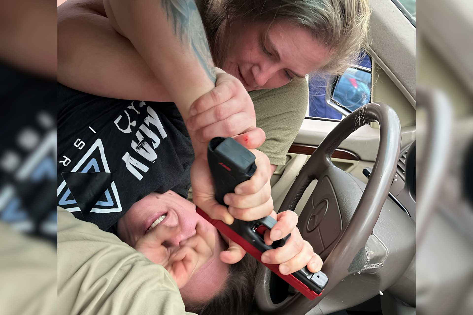 Self-defense training at Katalyst Kombatives in Virginia Beach