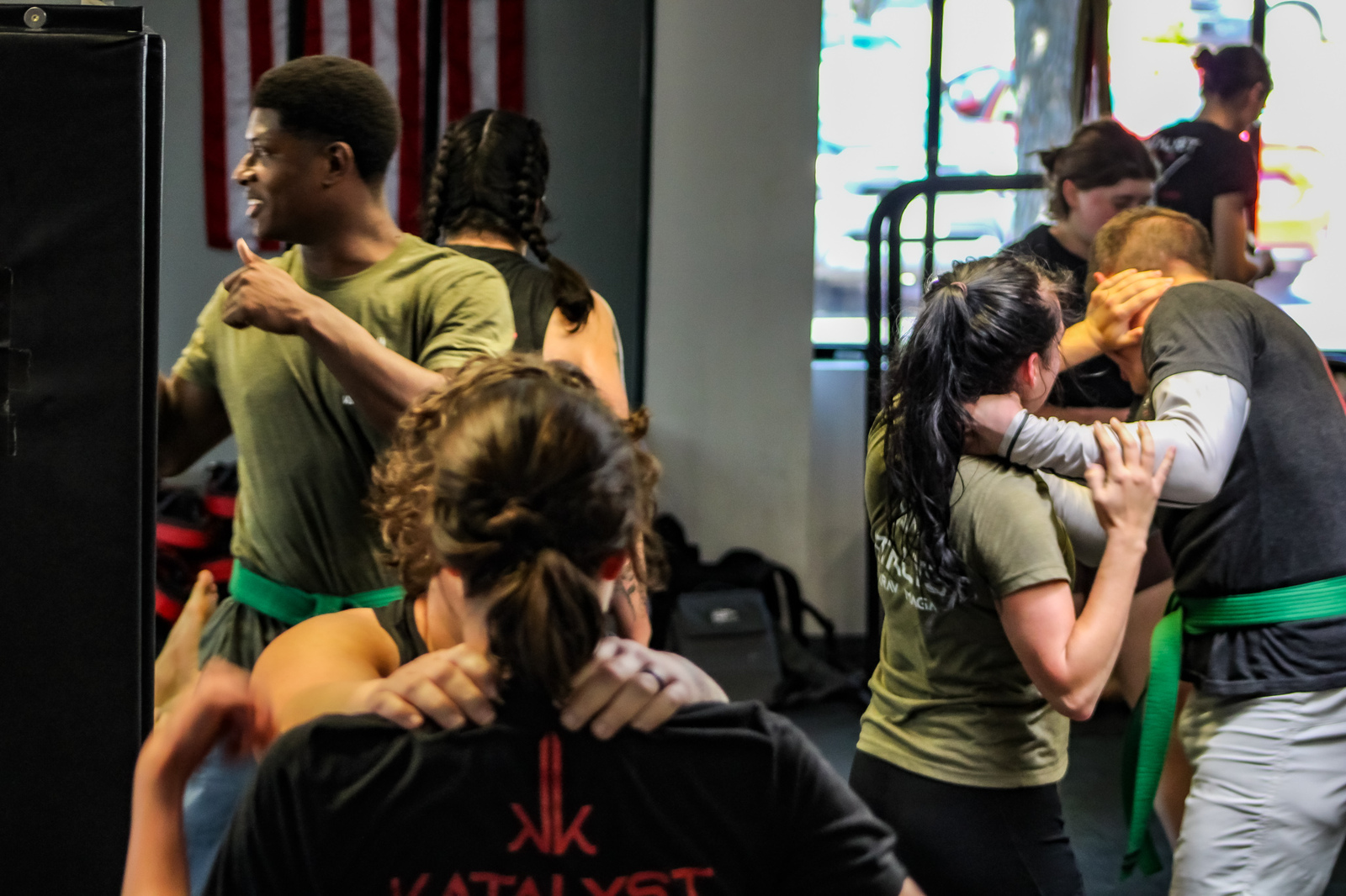 Adults training at Katalyst Kombatives