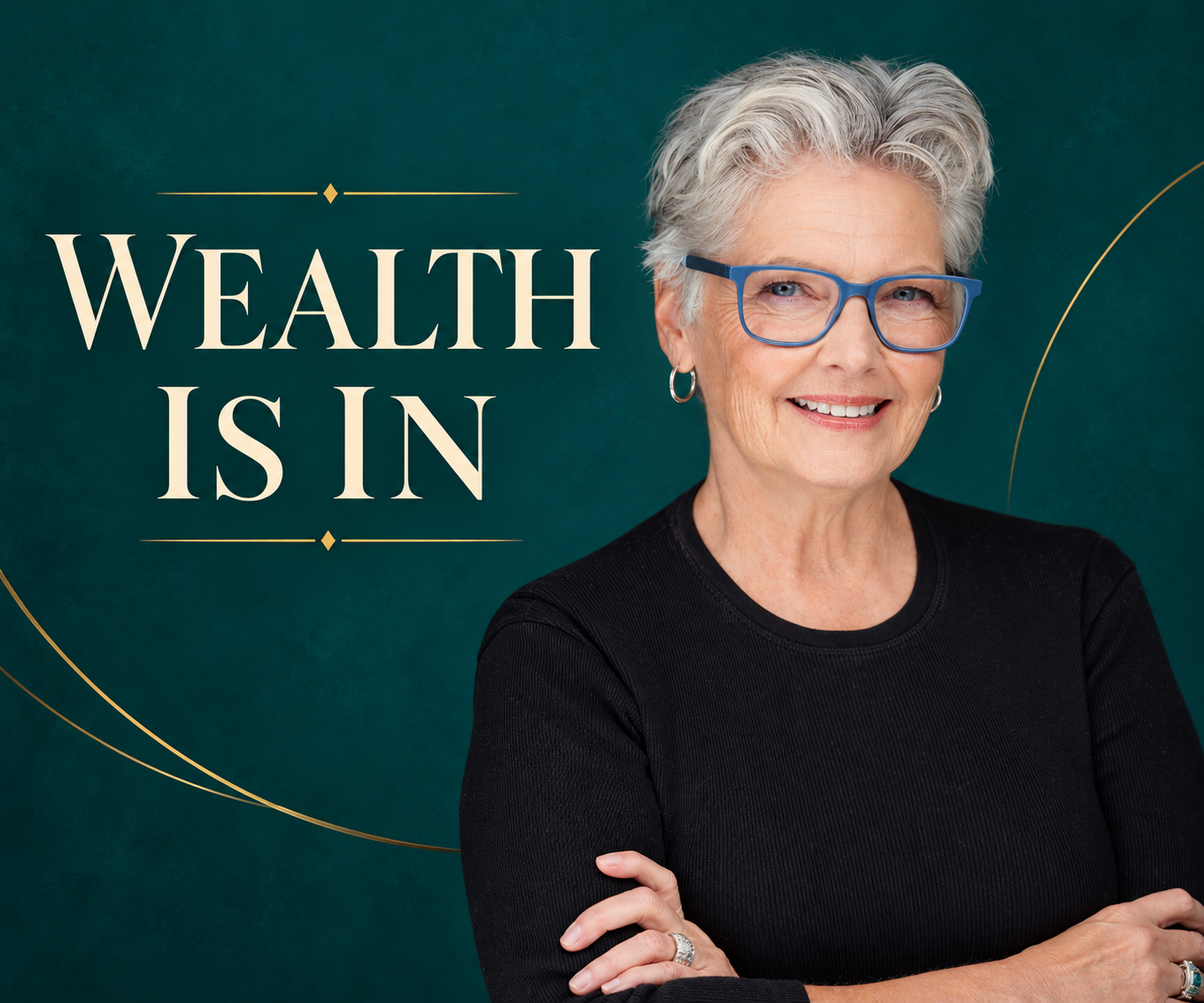 Wealth Is In app cover featuring Tonja Demoff