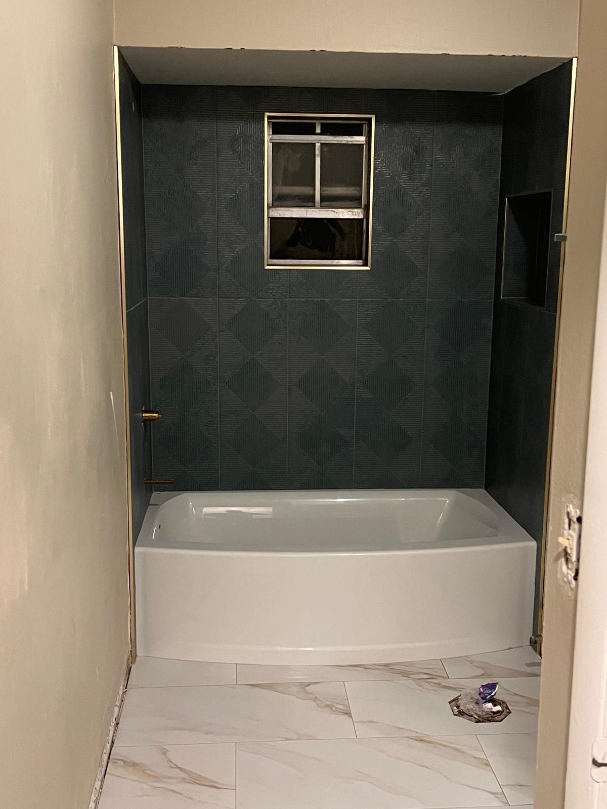 Lanin Tile - commercial laminate flooring project.