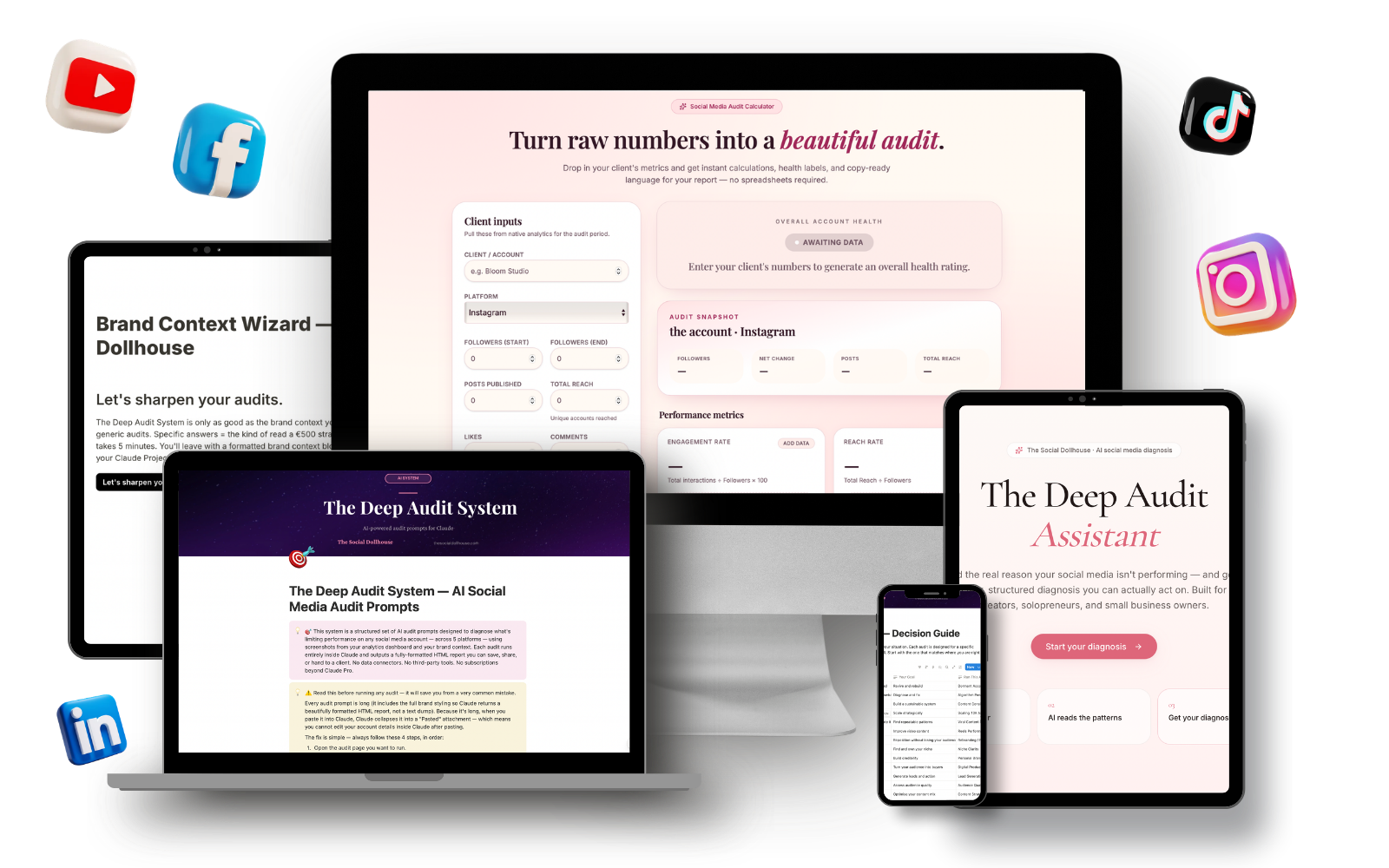 The Social Dollhouse Bundle — all 5 AI systems