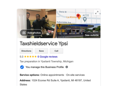 Taxshield service location