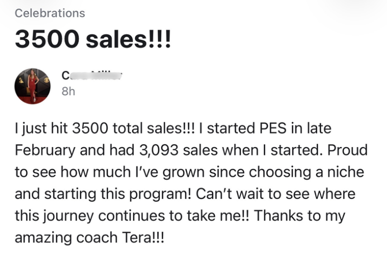 C— — 3500 sales