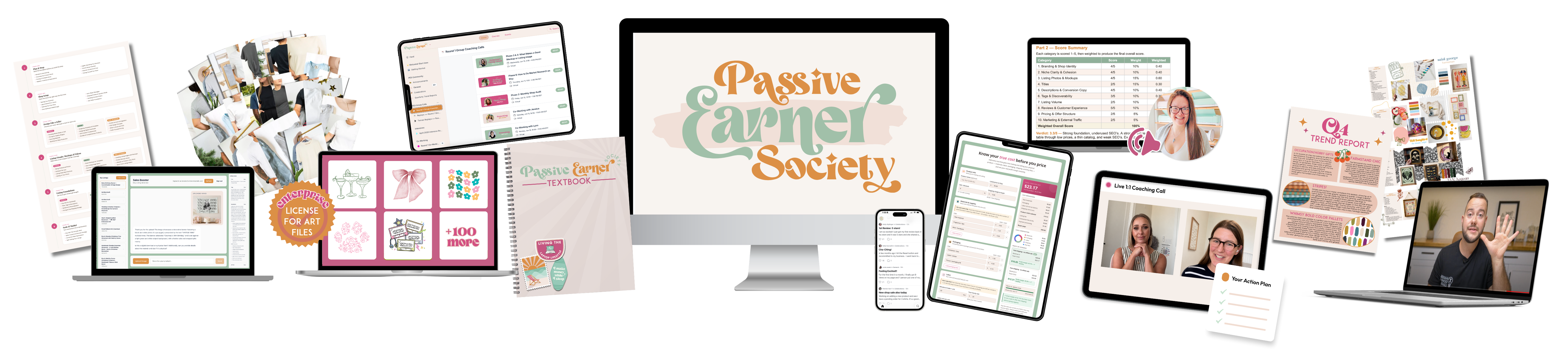 Everything included in Passive Earner Society