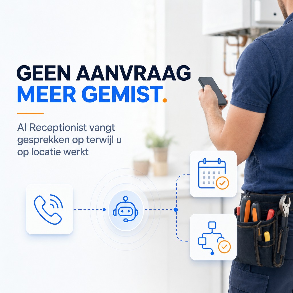 AI Receptionist voor Installateurs