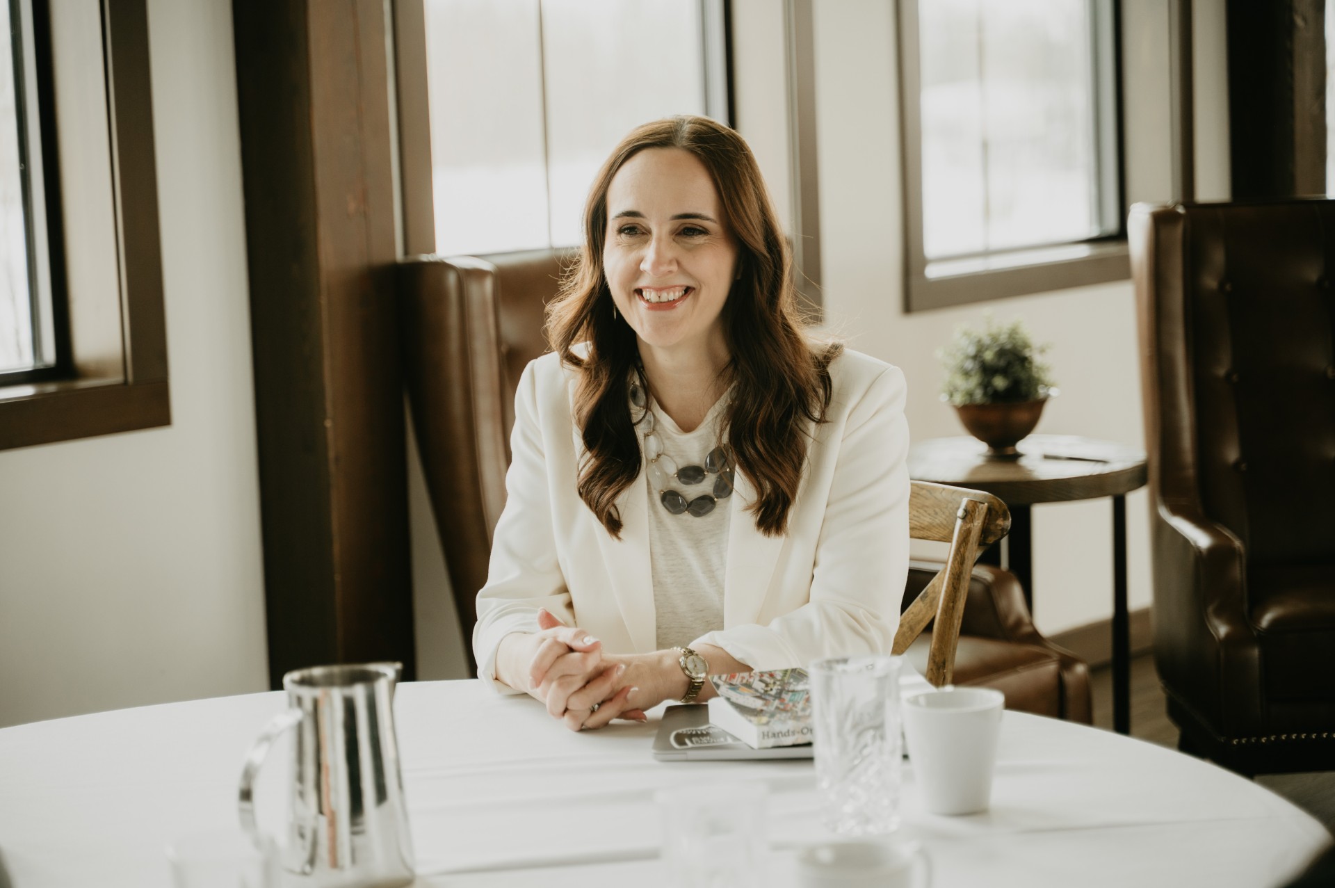 Daria Malin, founder of Boost Strategic Coaching and author of Hands-On Marketing