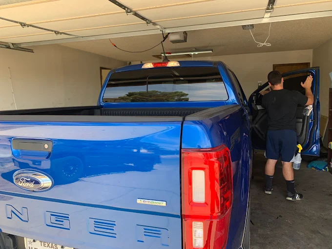 Vehicle back glass replacement