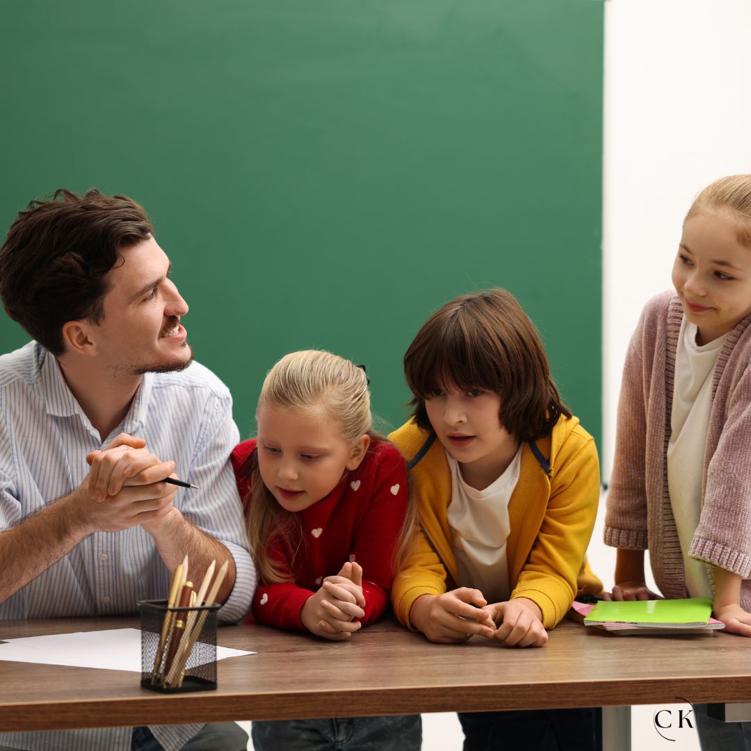 Teacher being inclusive and showing students they belong and matter