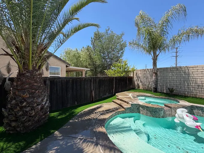 Homeowner Turf Direct landscaping project