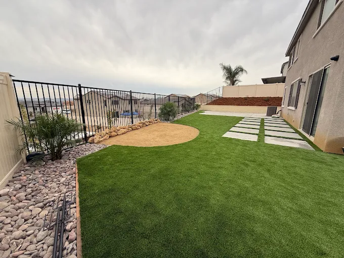 Homeowner Turf Direct team at work