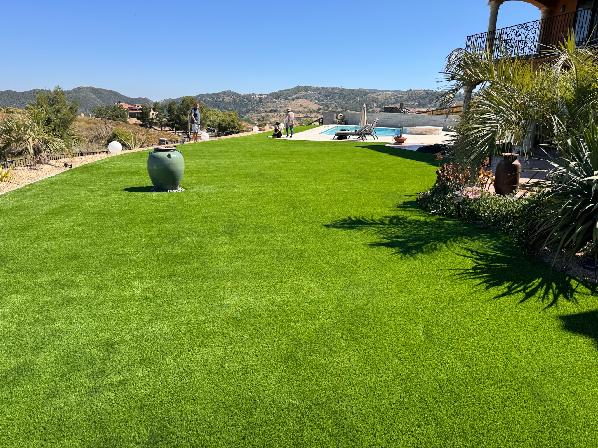 Artificial grass installation Lake Elsinore CA
