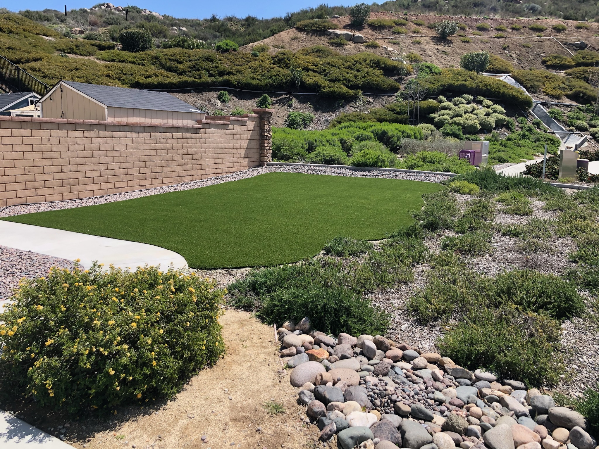 Landscaping project