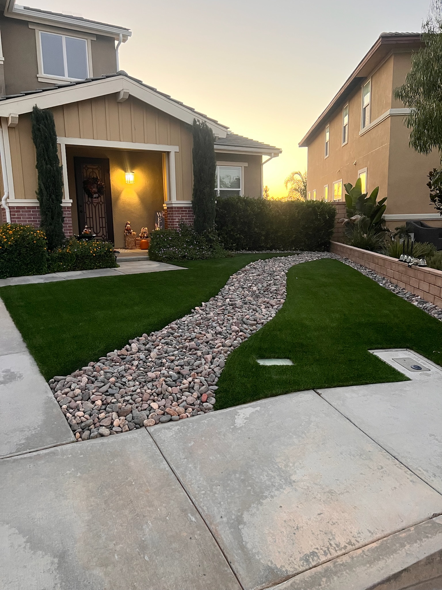 Landscaping project
