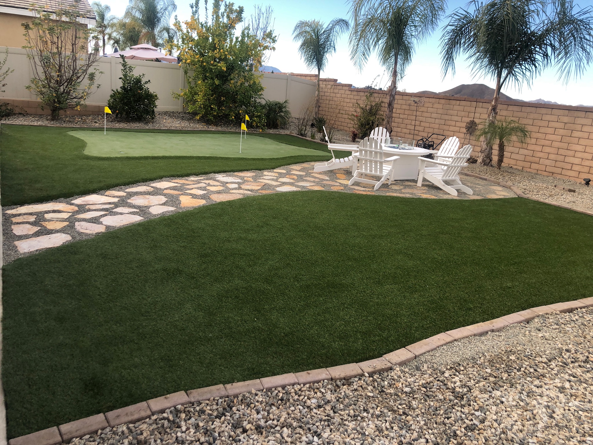 Landscaping project