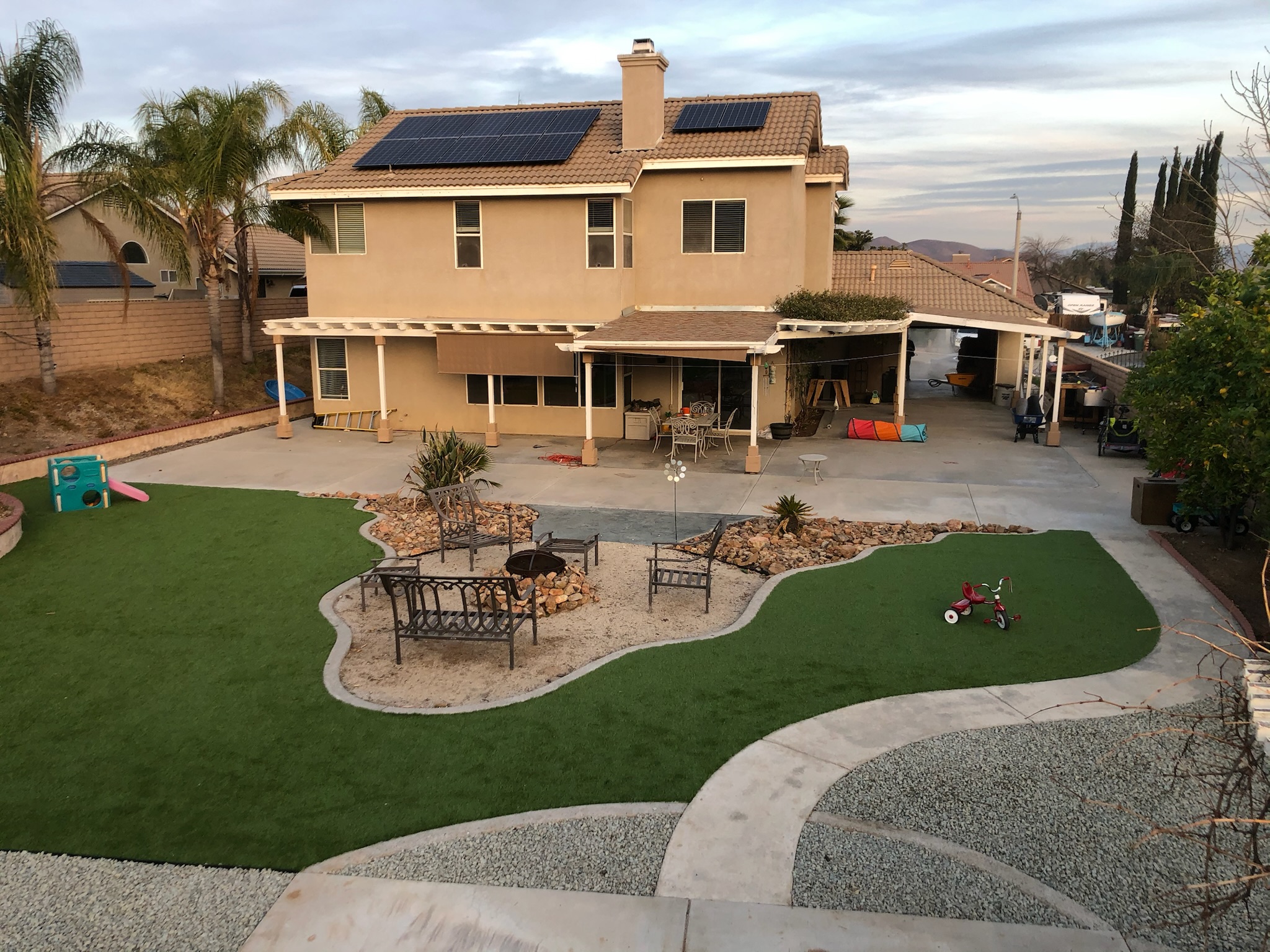 Landscaping project