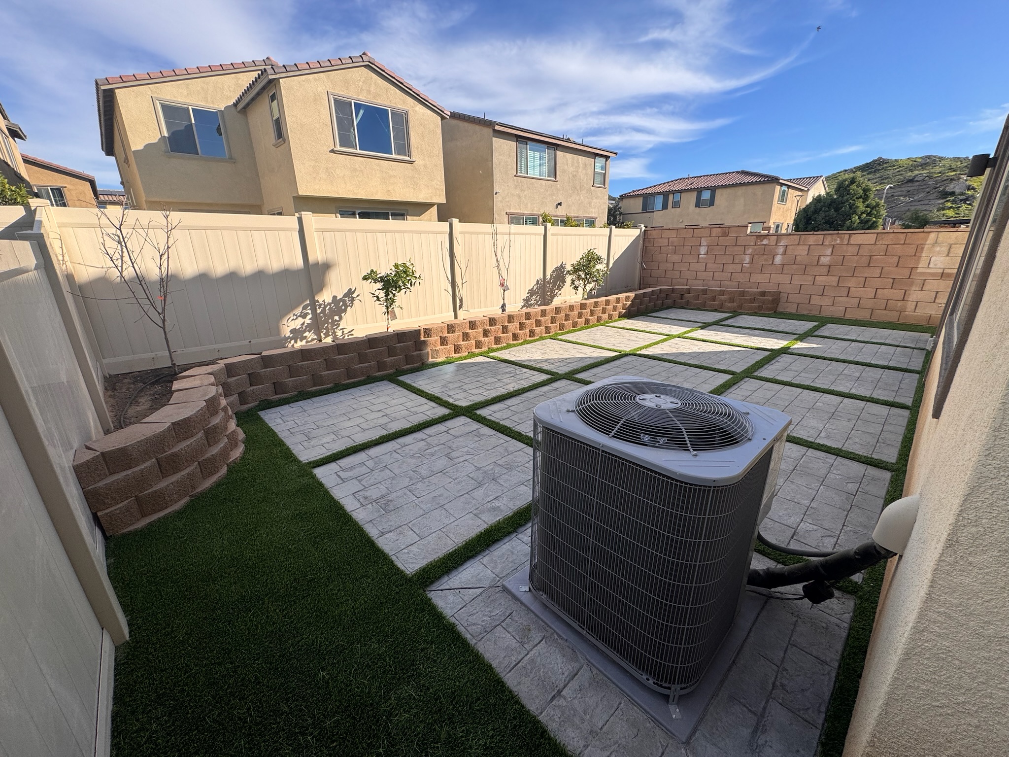 Landscaping project