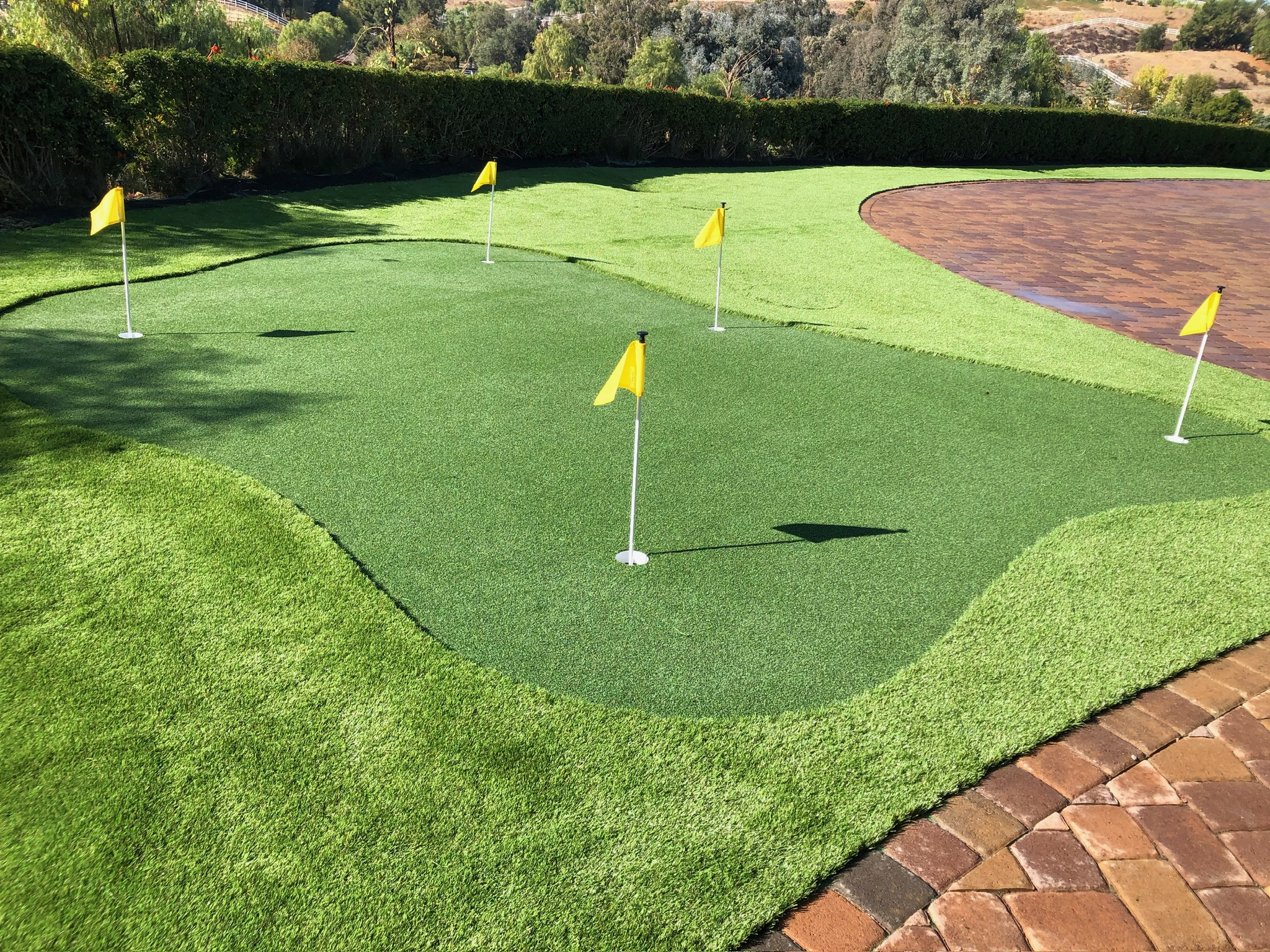 Artificial turf project Southern California