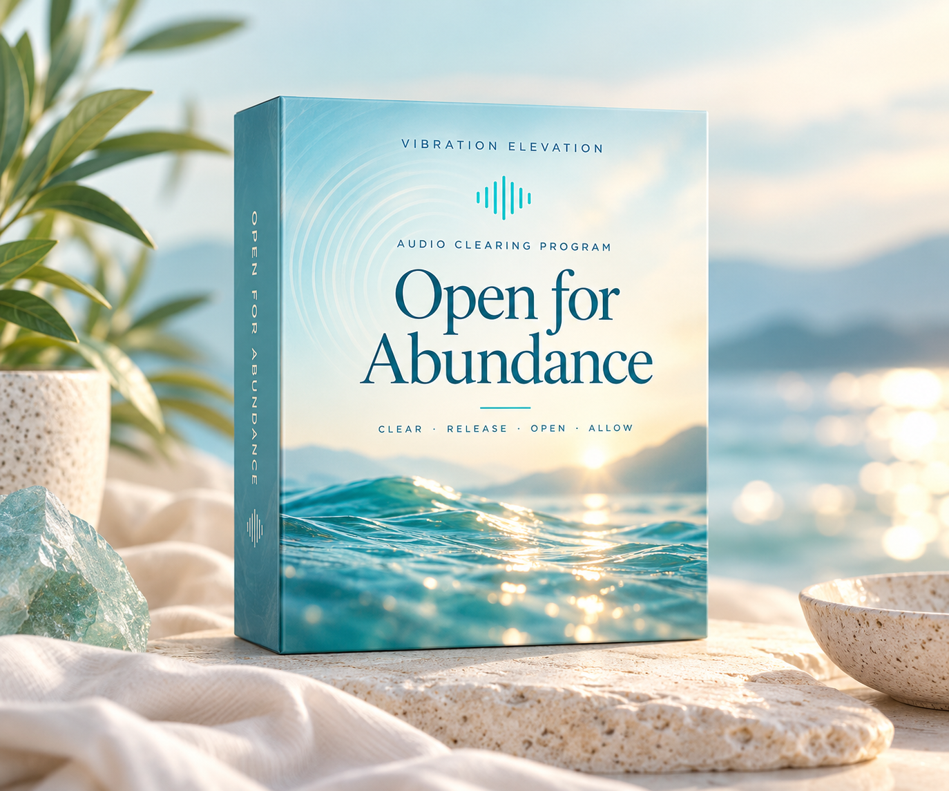 Open for Abundance audio clearing program