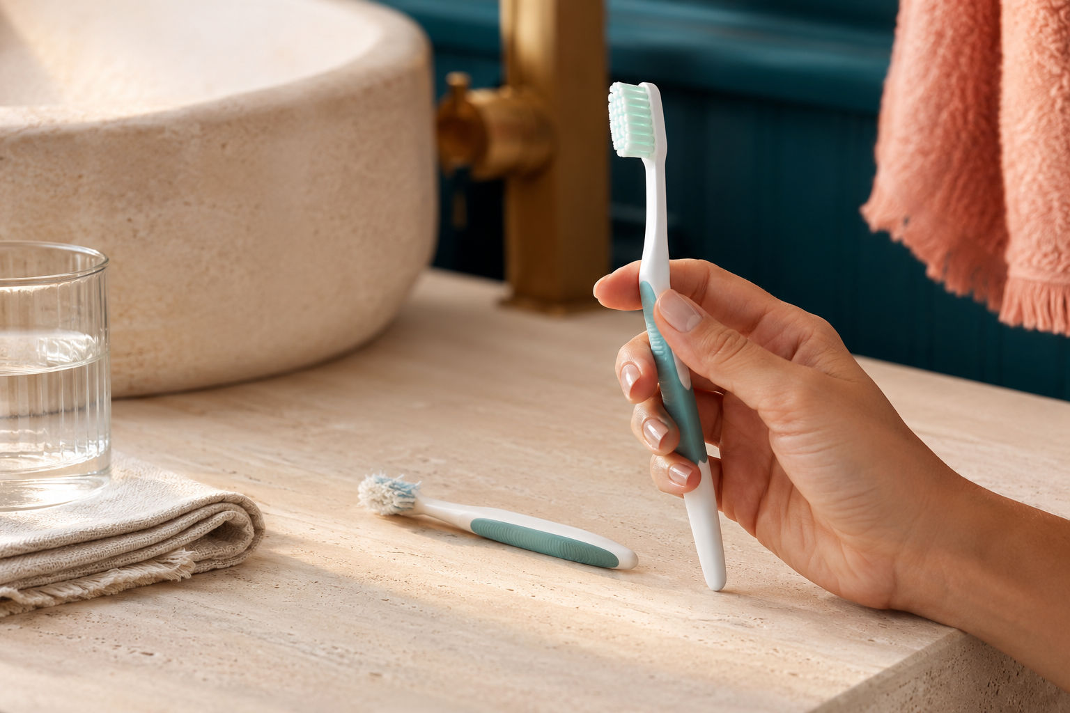toothbrush type cause gum bleeding