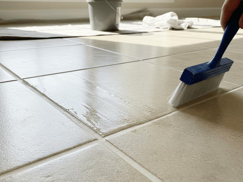Tile and grout sealing