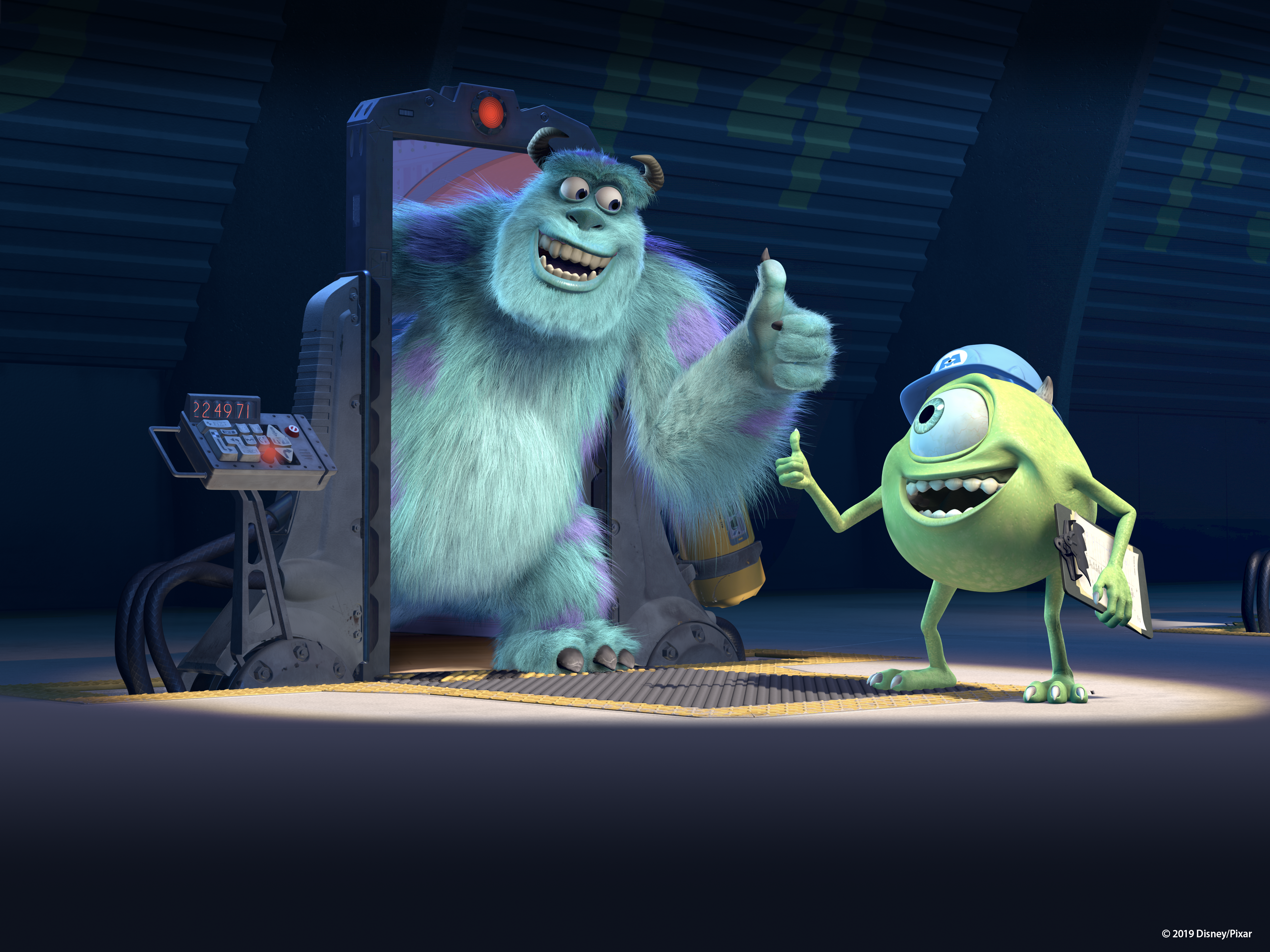 Official Monsters, Inc. promotional artwork