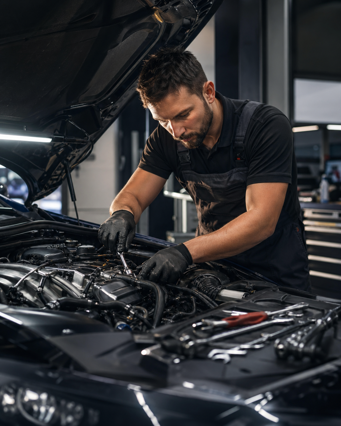 Engine repair service