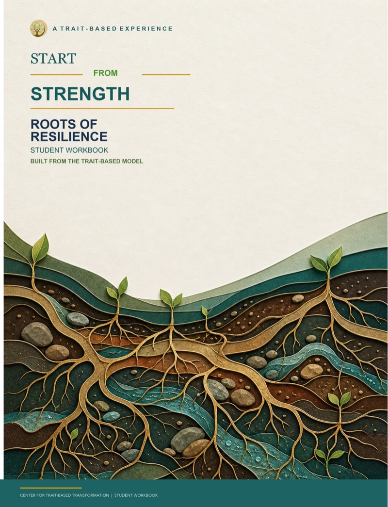 Start from Strength Roots of Resilience workbook cover for Grade 9