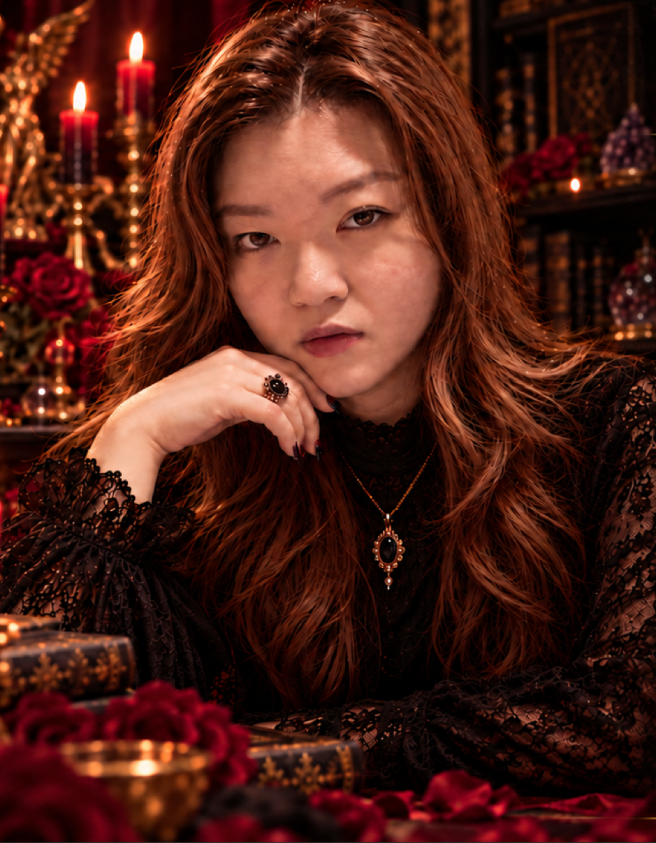 Phoebe, founder of RosesAreDark