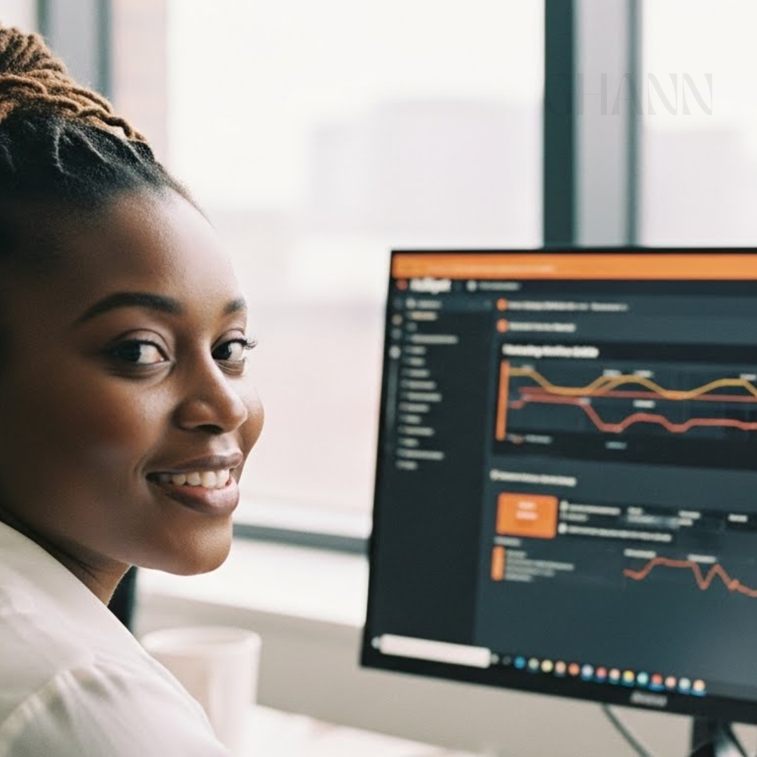 Reviewing analytics over a teammate's shoulder