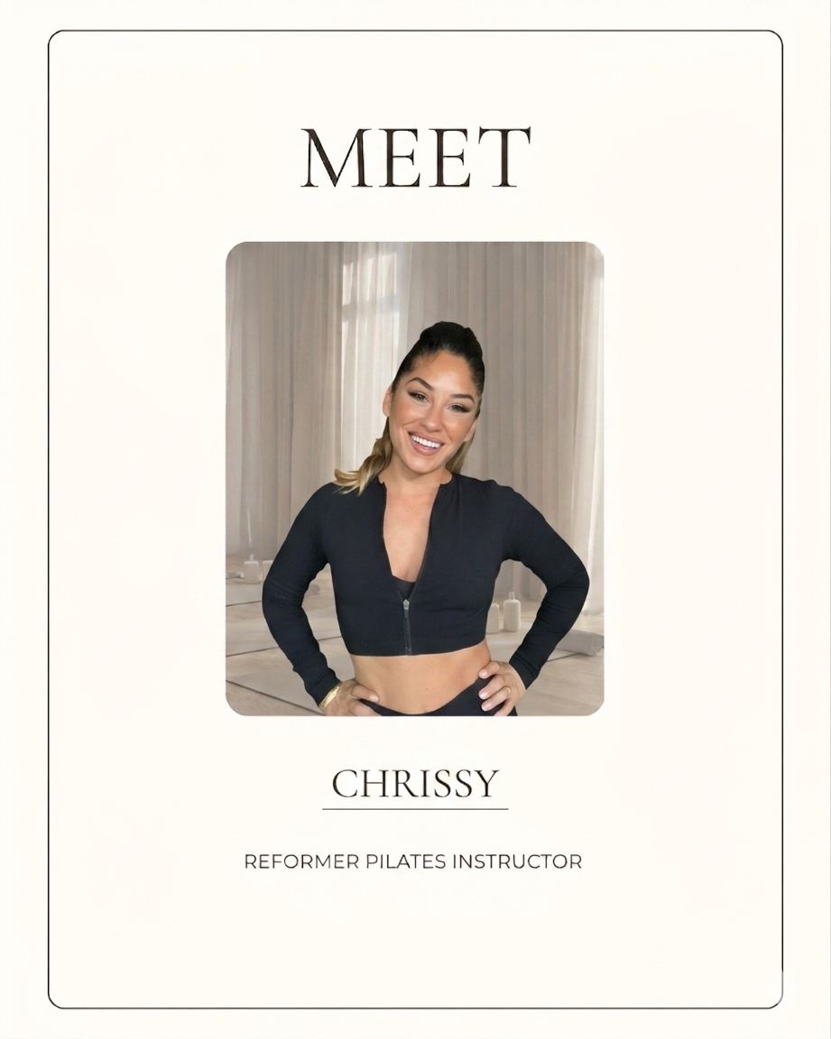 Instructrice BLVD Pilates Chrissy