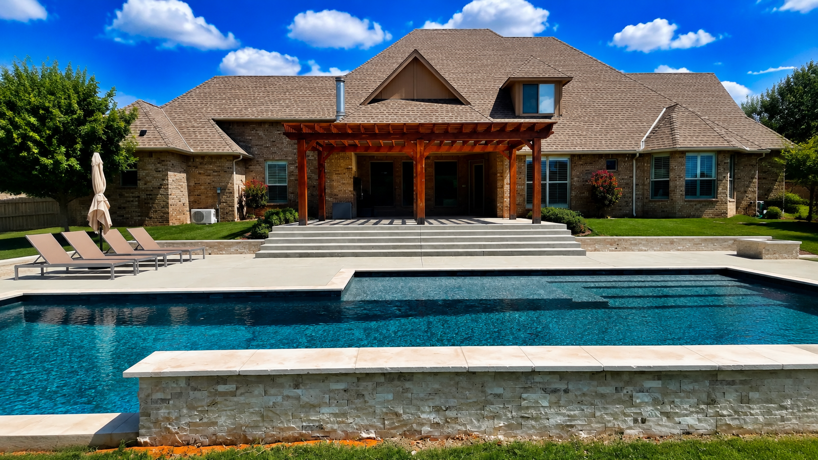 Custom outdoor space by Prestige Pergolas in Moore OK