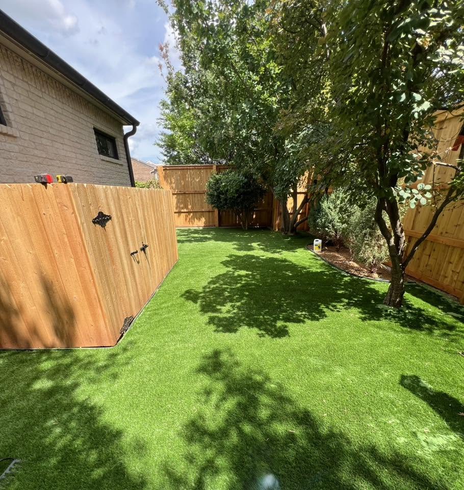 Custom fencing project by Prestige Pergolas in Oklahoma City OK