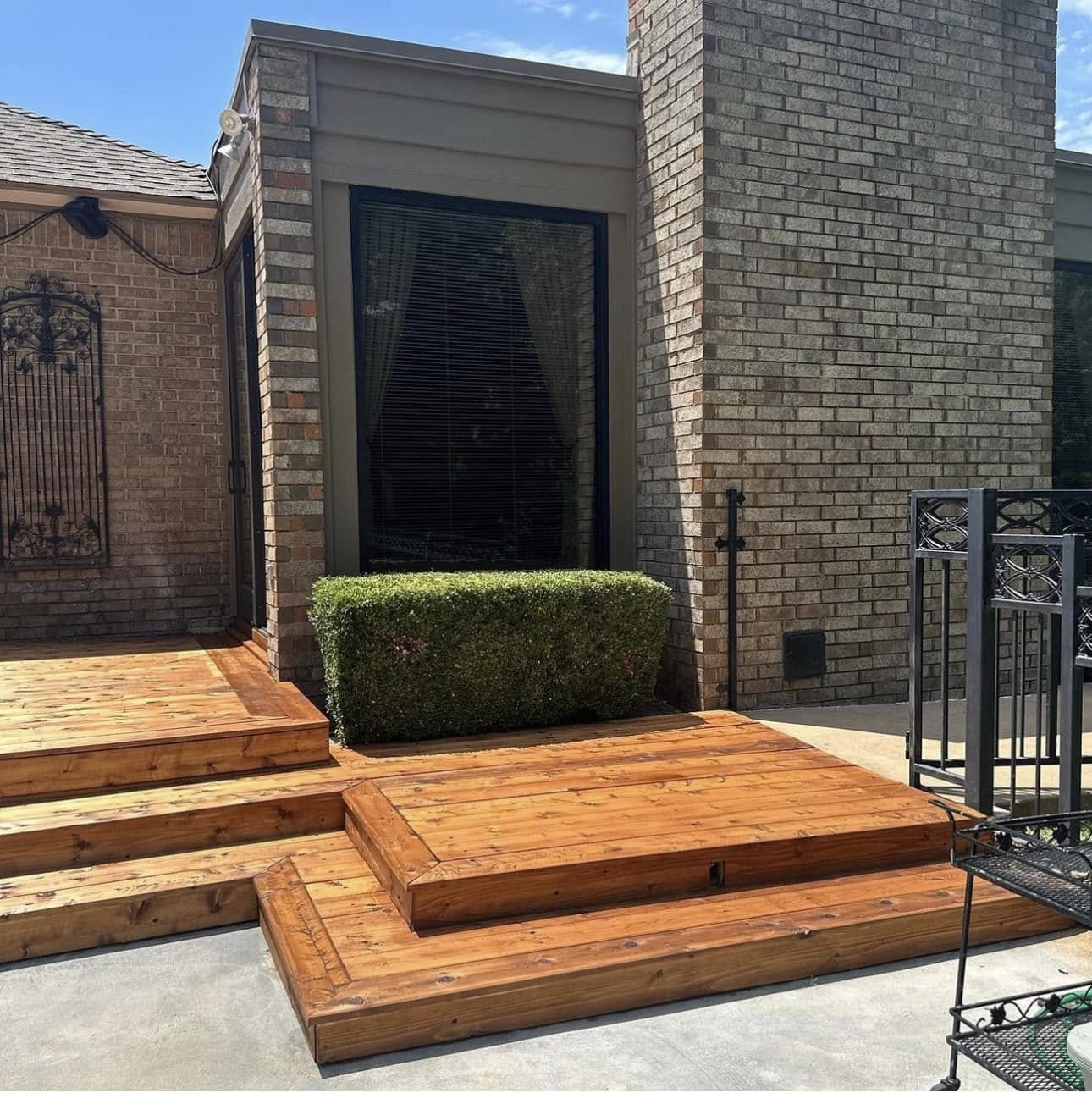 Custom pergola installation by Prestige Pergolas in Moore OK