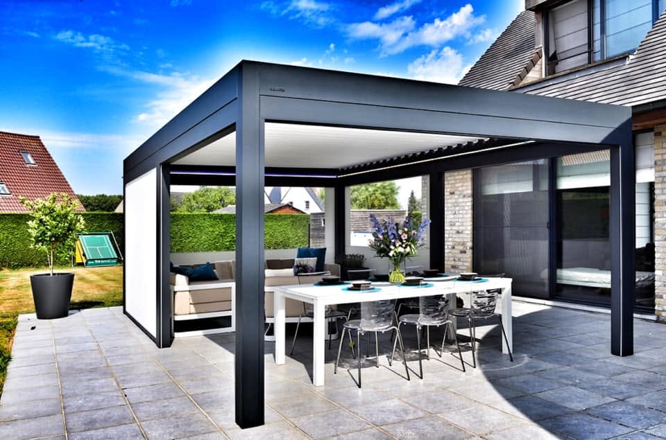 Exterior painting and staining by Prestige Pergolas in Edmond OK