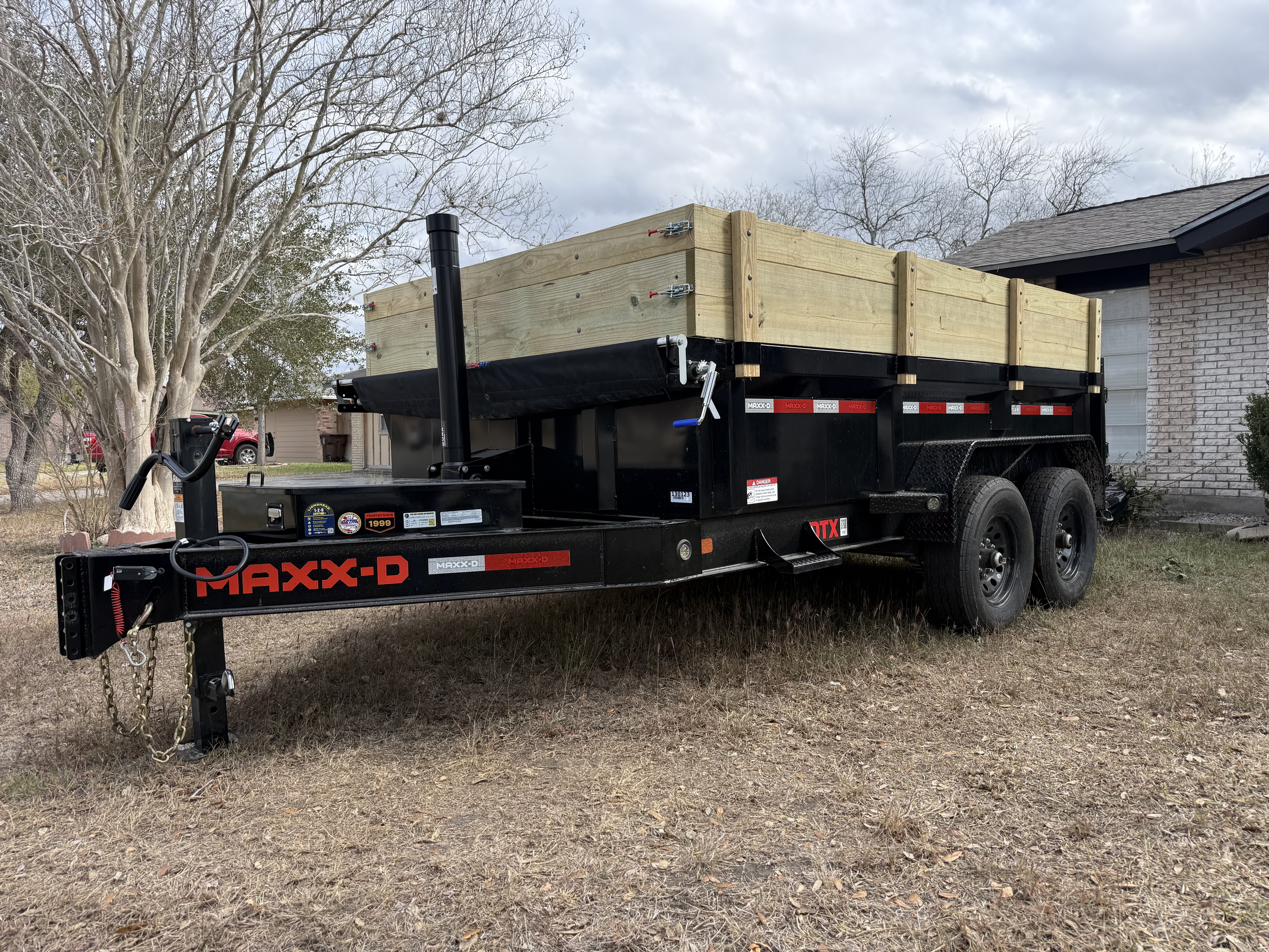 12x7 dump trailer rental in Kingsville, TX