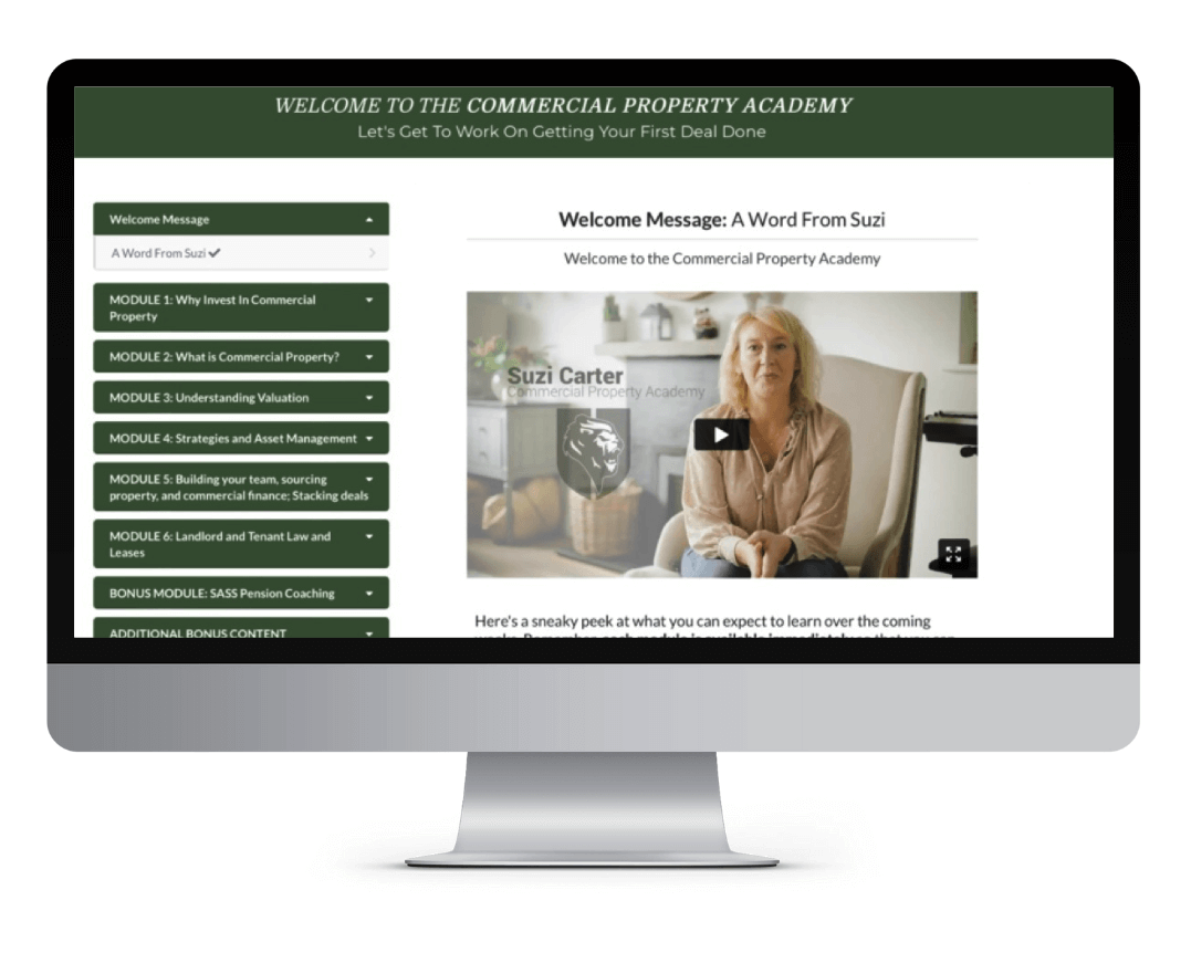 Commercial Property Academy — Online Platform