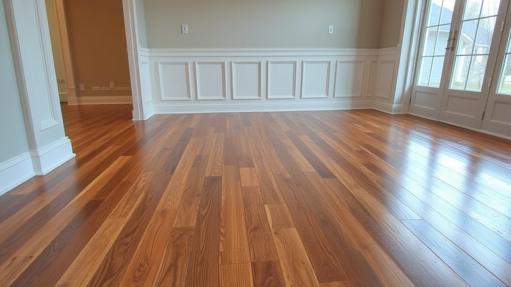 Hardwood Floor Recoating projects in Geneva IL showcasing beautiful, shiny floors after restoration
