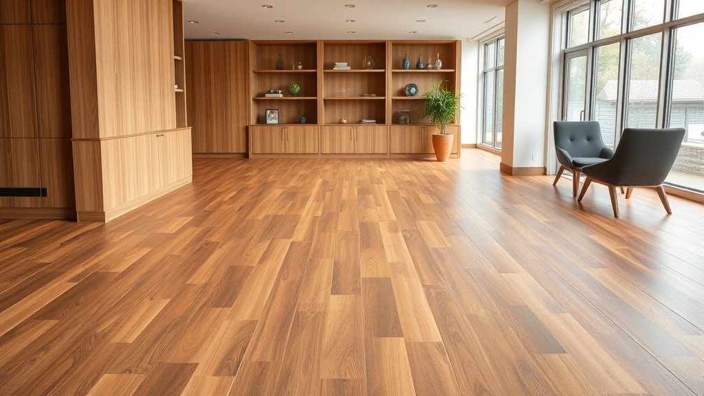 Flooring installation in a residential home in Winfield, IL.