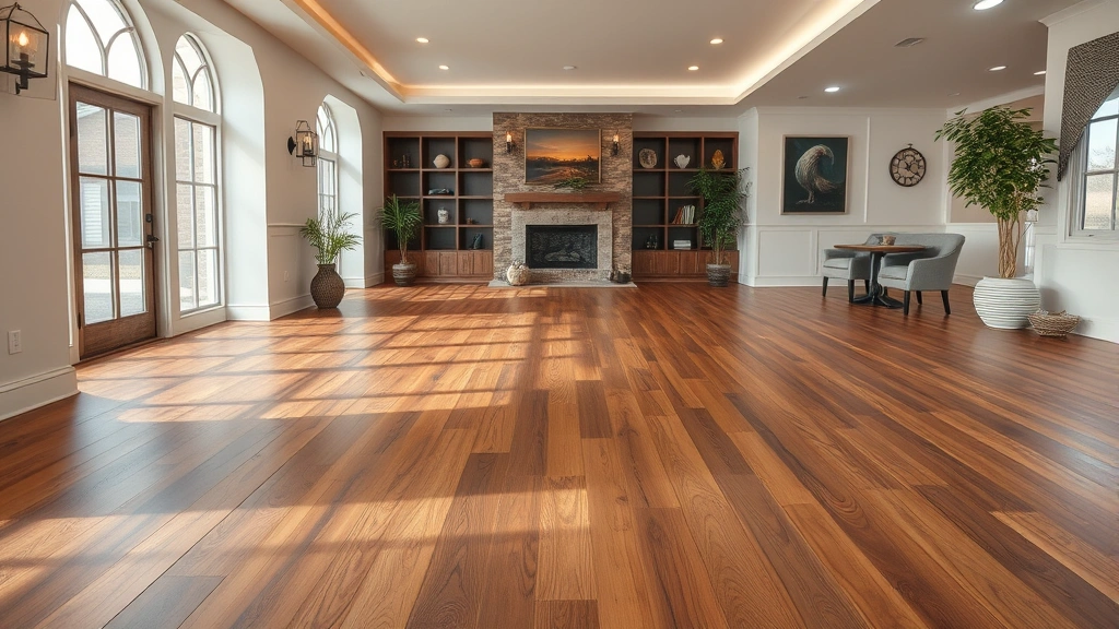 Flooring installation in a modern home in Lemont, IL.
