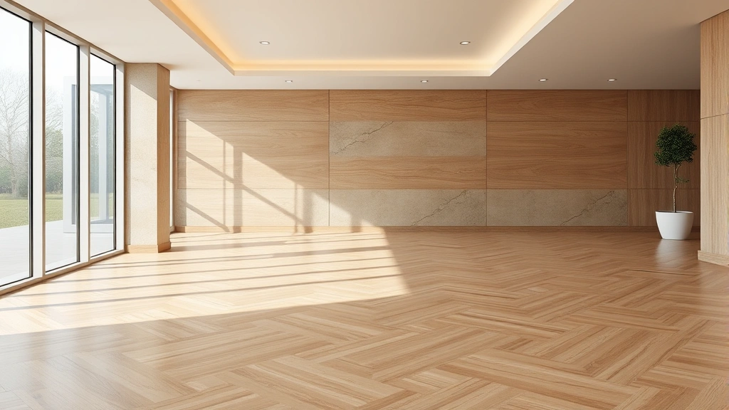 Flooring installation in a modern living room in Villa Park, IL.