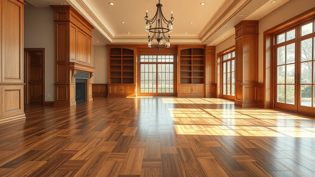Flooring installation in a residential home in Romeoville, IL.