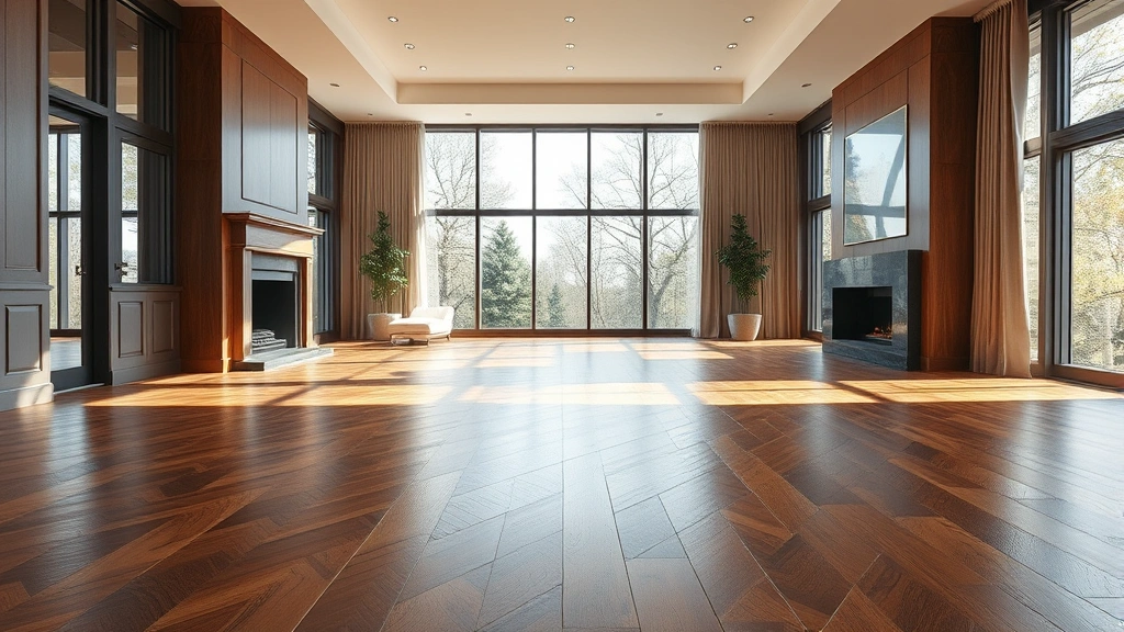 Flooring installation in a modern home interior in Hinsdale, IL.