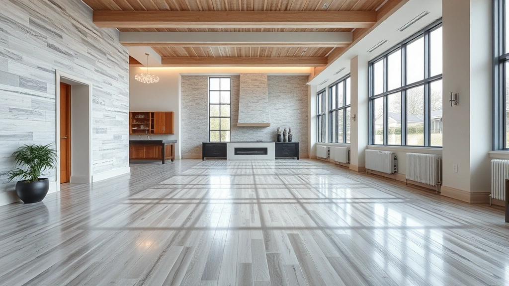 Flooring in Elgin IL showcasing a variety of styles and colors for home improvement.