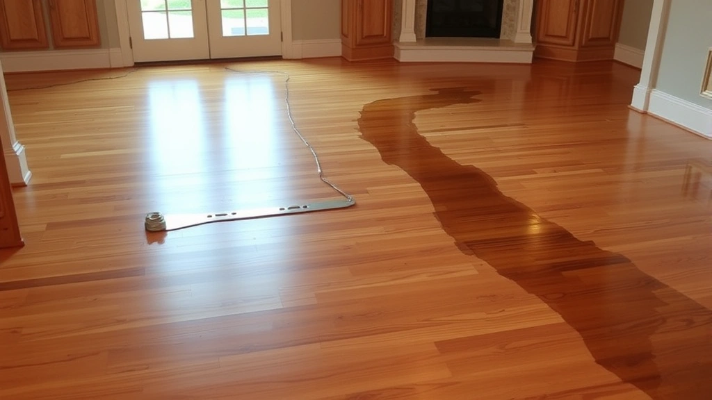 Hardwood Floor Water Damage Repair projects in Geneva IL showcasing restoration techniques and tools.